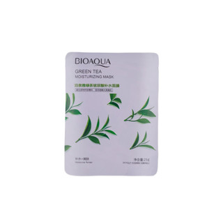 ماسک ورقه ای صورت بیوآکوا مدل چای سبز (Bioaqua Green Tea) – کنترل کننده چربی و ضد جوش